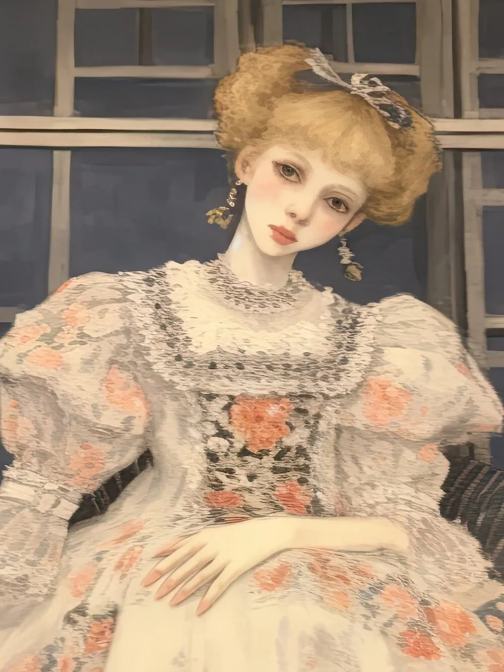 🔥Porcelain Doll 8x10 Print Victorian Romantic Cottagecore Vintage Home Decor